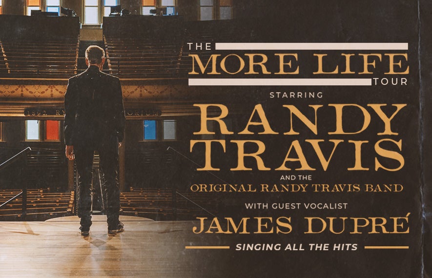 More Info for Randy Travis: More Life Tour
