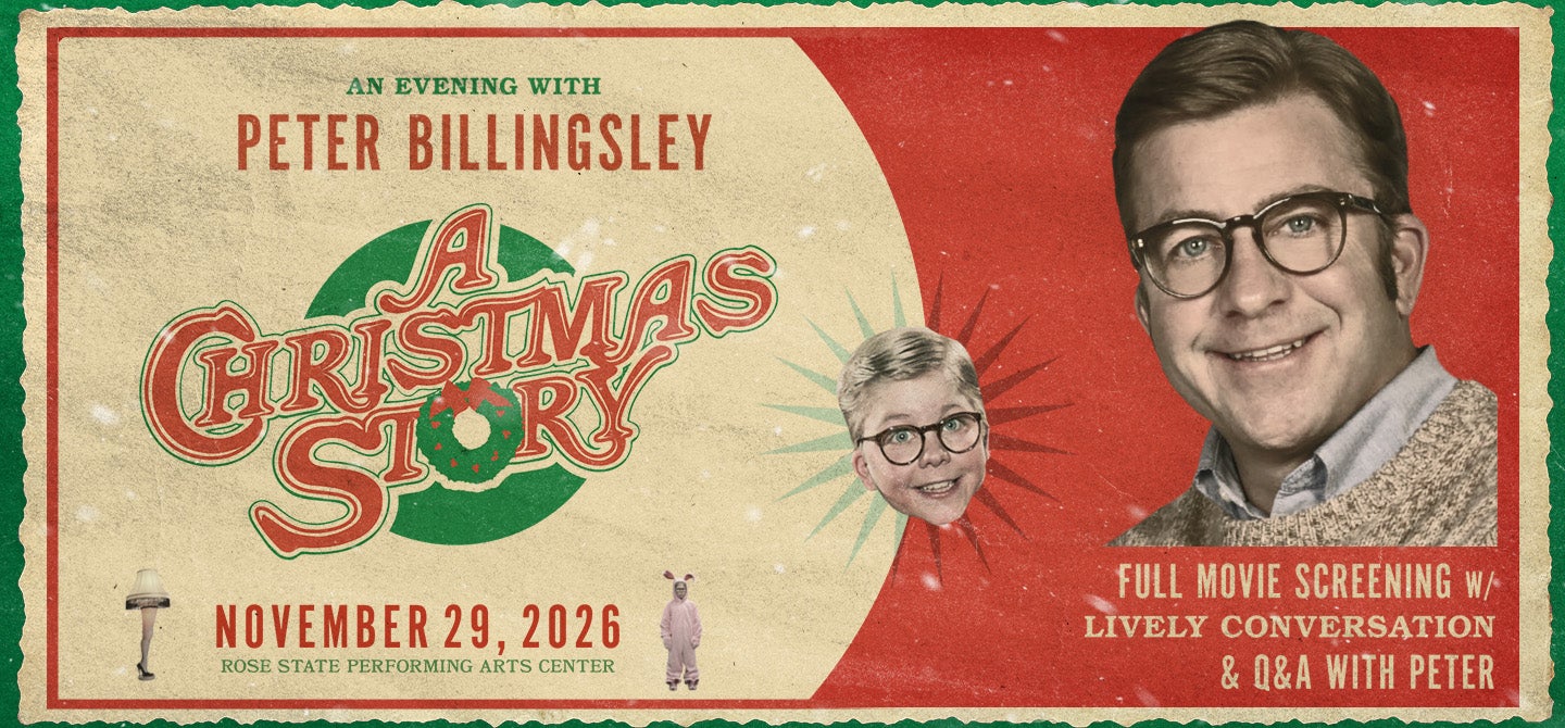 An Evening with Peter Billingsley and A Christmas Story